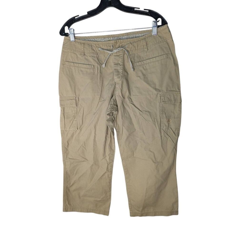 Mountain Hardwear Khaki Tan Cream Hiking Cargo Pant Capri Cropped Capsule Wardro